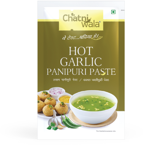 Hot Garlic Panipuri Paste
