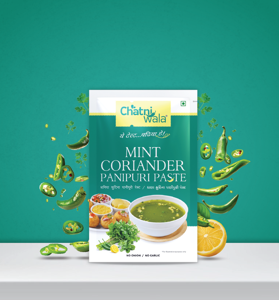 Mint Coriander Panipuri Paste